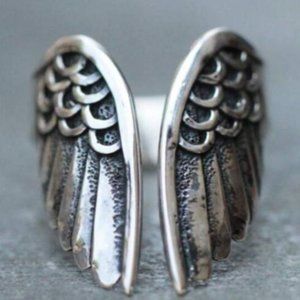 Angel Wings BOHO ring.